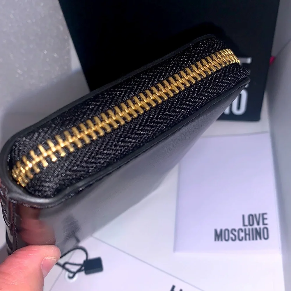 NWT Love Moschino Leather Wallet - Picture 6 of 7